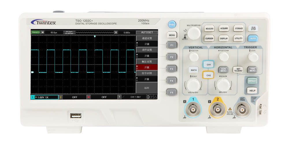 TSO1000C+ Series Digital Storage Oscilloscope 70MHz 100MHz 150MHz 200MHz